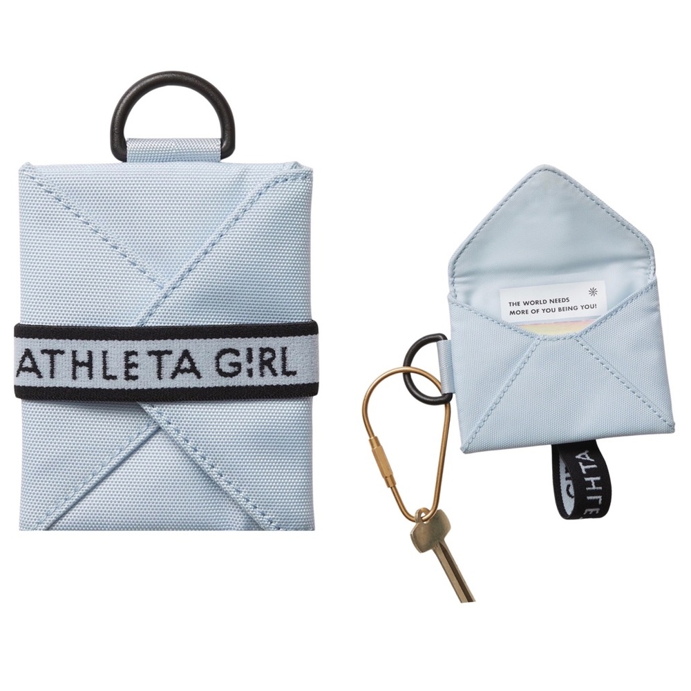 Athleta Girl Card Case Keychain